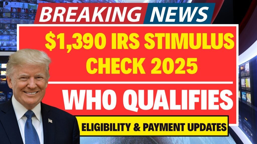 $1,390 IRS Stimulus Check