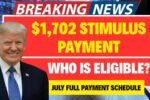 $1702 Stimulus Checks 2025