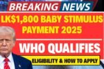 $1,800 Baby Stimulus Payment 2025