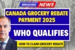 Canada Grocery Rebate Payment 2025